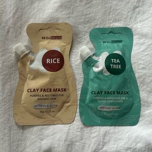 BioMiracle Clay Face x2 - Rice and Tea Tree